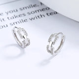 925 Silver Minimalist Hoop Earrings 14K Party Girl Jewelry