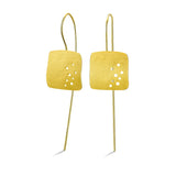 925 Silver Earrings Women Original Long Silver Earrings
