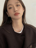 925 Silver Ear Hoop Earrings Women's Jewelry Accessories