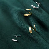 925 Silver Spiral Stud Earrings for Women Girls Teens Snake Earings Jewelry
