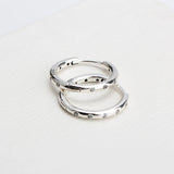 925 Silver Round CZ Circle Earrings for Women