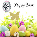 925 Silver Easter Egg Charm for Bracelet & Necklace