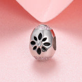 925 Silver Easter Egg Charm for Bracelet & Necklace