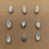 925 Silver DIY Jewelry Accessory Zirconium Ingot Clasp