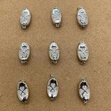 925 Silver DIY Jewelry Accessory Zirconium Ingot Clasp
