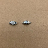 925 Silver DIY Jewelry Accessory Zirconium Ingot Clasp