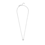 925 Silver Elevated Heart Necklace for Women Jewelry
