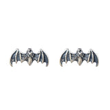 925 Silver Bat Earrings Jewelry