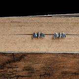 925 Silver Bat Earrings Jewelry