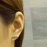 925 Silver Bat Earrings Jewelry