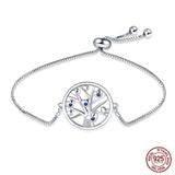 925 Silver Evil Eye Pendant Zircon Infinity Bracelet Gift