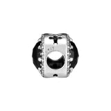 925 Silver Evil Queen's Magic Charm, Crystals & Clear CZ for Bracelet