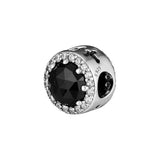 925 Silver Evil Queen's Magic Charm, Crystals & Clear CZ for Bracelet