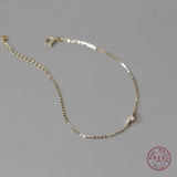 925 Silver Crystal Bracelet 14k Plating Classic Women Party Jewelry