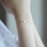 925 Silver Love Heart Charm Bracelet for Women Party Jewelry Gift