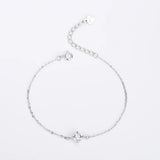 925 Silver Crystal Bracelet Classic Vintage Gift Jewelry