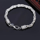 925 Silver Chain Bracelet Charm Wedding Models Jewelry