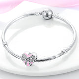 925 Silver Family Love Eiffel Tower Charm