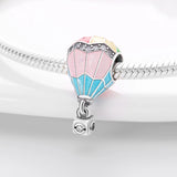 925 Silver Family Love Eiffel Tower Charm