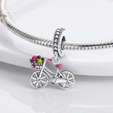 925 Silver Family Love Eiffel Tower Charm