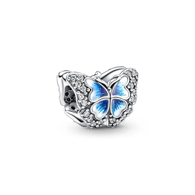 Sterling Silver Family Tree Dream Catcher Heart Bead for Bracelets