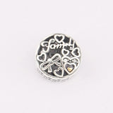 925 Sterling Silver Family Tribute Beads for Jewelry Making