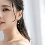 925 Silver Fantasy Planet Earrings Japanese Style INS Tidal Ear Jewelry