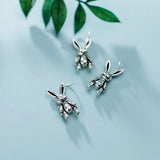 925 Sterling Silver Rabbit Dangle Charms for Bracelets - DIY Fine Jewelry