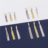925 Silver Circle Tassel Charm 20-35mm Dangler Pendant DIY Jewelry Make