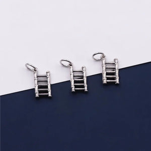 S925 Silver Dangler Ladder Charms for DIY Jewelry Making