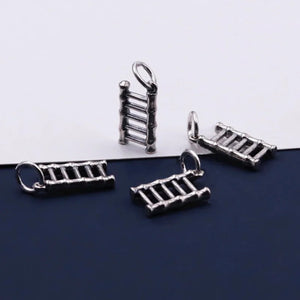 S925 Silver Dangler Ladder Charms for DIY Jewelry Making