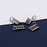 S925 Silver Dangler Ladder Charms for DIY Jewelry Making