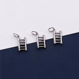 S925 Silver Dangler Ladder Charms for DIY Jewelry Making
