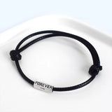 925 Sterling Silver Dolphin Couple Bracelet Adjustable High Wax Line Jewelry