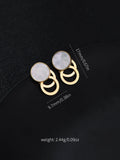 925 Silver Earrings for Women's Birthday Gift