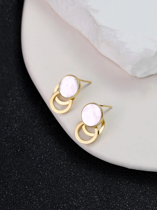 925 Silver Earrings for Women's Birthday Gift