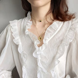 925 Silver American Style Initial Necklace For Women