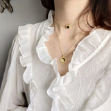 925 Silver American Style Initial Necklace For Women