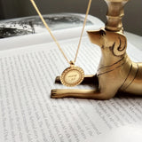 925 Silver American Style Initial Necklace For Women