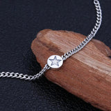 925 Silver Smiley Female Bracelet S925 (FGL)