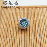 925 Sterling Silver Light Glittering Charm Beaded Women's Jewelry