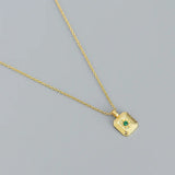 925 Silver Necklace Zircon Star Pearl Chain DIY Woman Jewelry