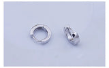 925 Silver Small Ear Bone Arc-shaped Ear Ring Mini Circle Ear Buckle Women Men