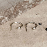 925 Silver Vintage Stud Earrings