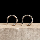 925 Silver Vintage Stud Earrings