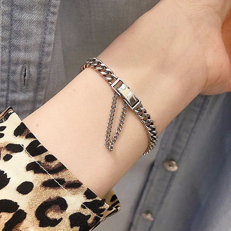 Vintage Thai Silver Bracelet for Women Men