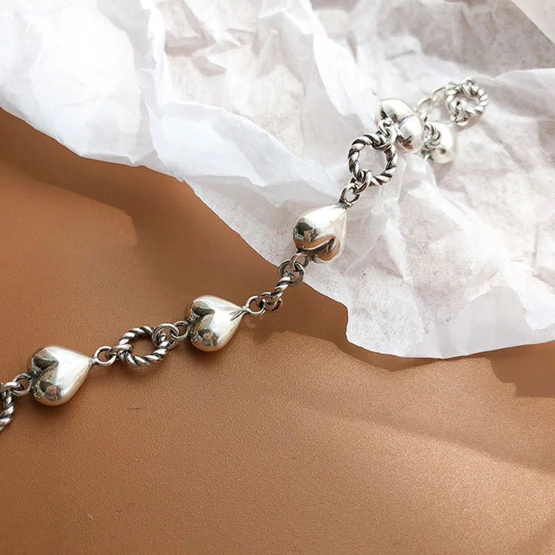 Vintage Thai Silver Bracelet for Women Men