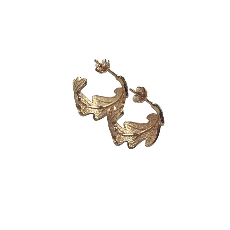 925 Silver Female Wind Leaves Earrings Versatile Earrings