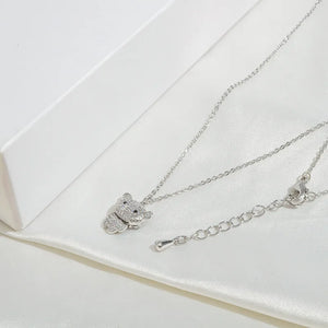 925 Silver Female Necklace Excellent Animal Pendant Necklace