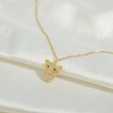 925 Silver Female Necklace Excellent Animal Pendant Necklace